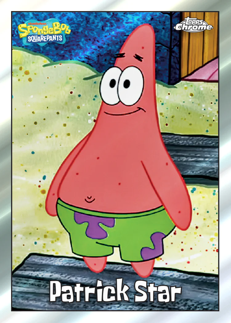 2025 Topps Chrome® SpongeBob 25th Anniversary - Hobby Box